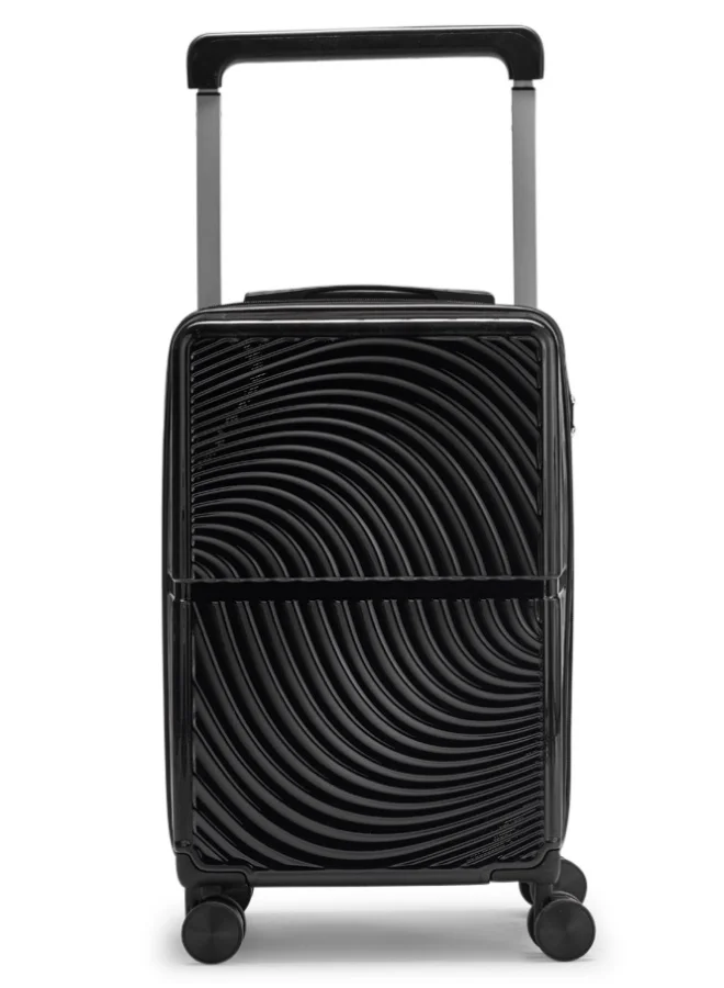 LIMRA Travel Bag From Limra Made Of PC Cabin Carry Check-In Luggage Trolley Size 20 inch Color Black