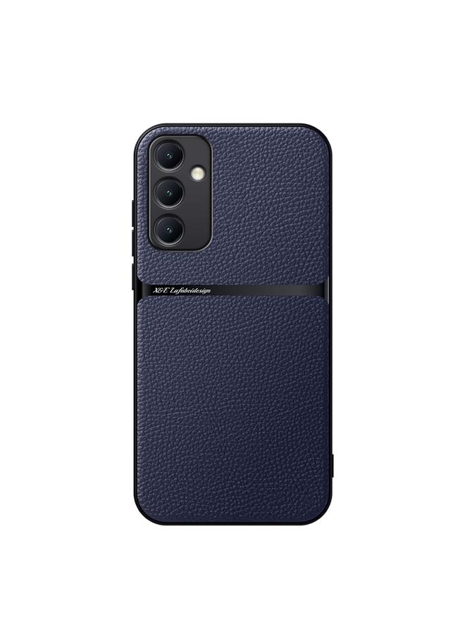 اس-توب جراب لهاتف Samsung Galaxy A54 5G مصنوع من جلد الليتشي المغناطيسي بتغطية كاملة ومضاد للصدمات - Image 1