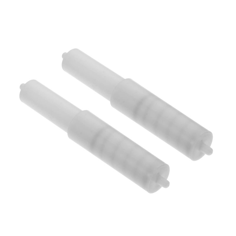 2Pcs Retractable Toilet Paper Holder Durable Design Easy Paper Replacement For Bathroom - Image 2