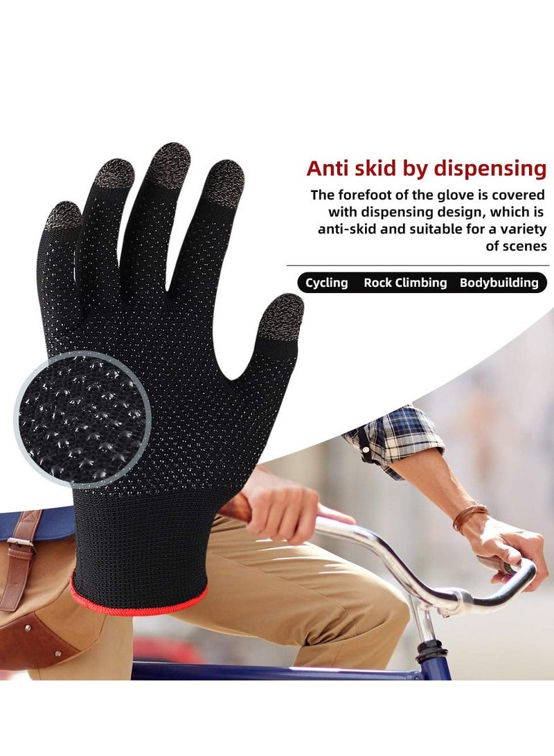 Game Gloves for Gaming Mobile Game Controllers Finger Gloves Set, Sweat-proof and Breathable, High-sensitivity, Suitable for PUBG Touch Screen Games - Image 3