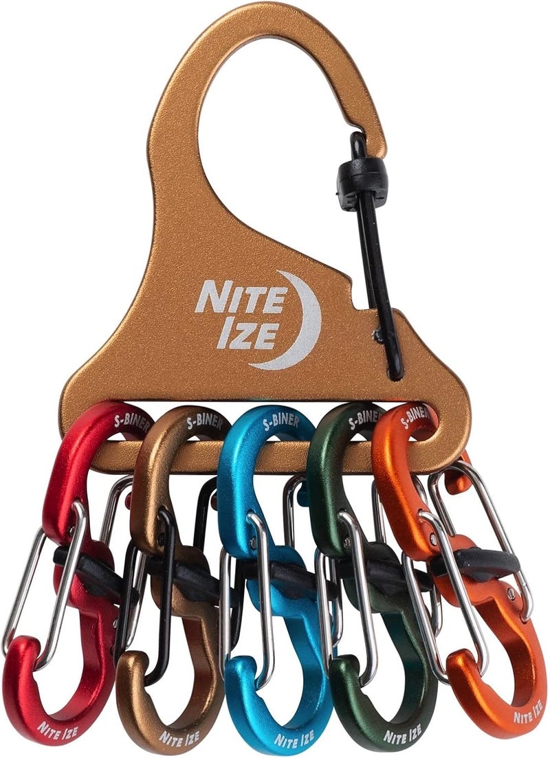 NITE IZE Klka-29Bg-R6 Assorted Keyrack Locker S-Biner Aluminum - Image 3