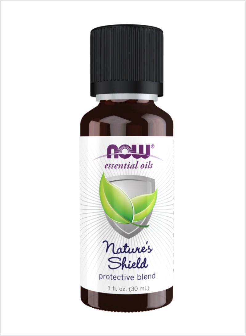 NOW Essential Oils Nature's Shield Oil - Protective & Refreshing, 30ml