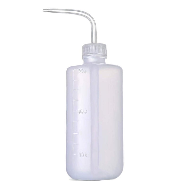 BEADNOVA Irrigation Bottle 500ml 17oz Indoor Plant Watering Can Water Squirt Bottle Plastic Rinse Bottle for Eyelash Extensions Eye Wash Tattoo Lab (1pc) - Image 5