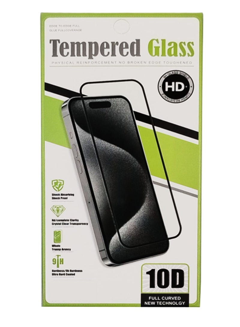 Tempered Glass Black Edge Screen Protector Compatible With Samsung Galaxy J7 Prime - Image 4