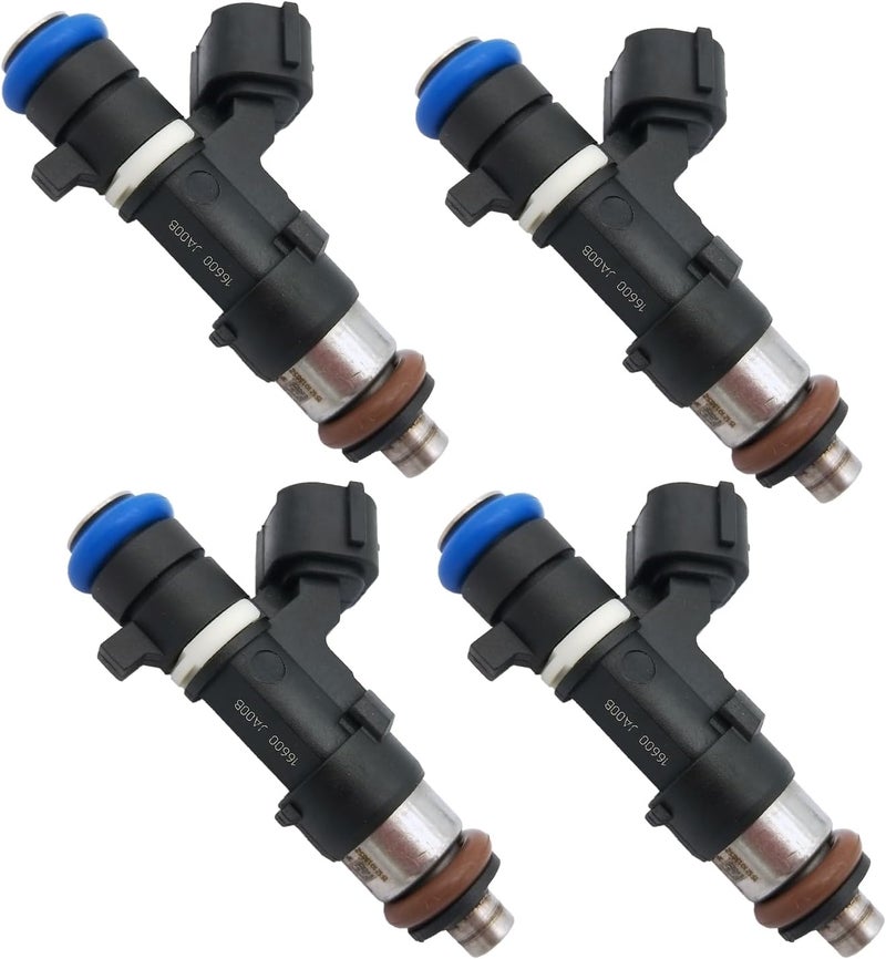 JESBEN 16600-JA00B 4pcs Fuel Injectors for Nissan and Renault 2.5L - Image 1