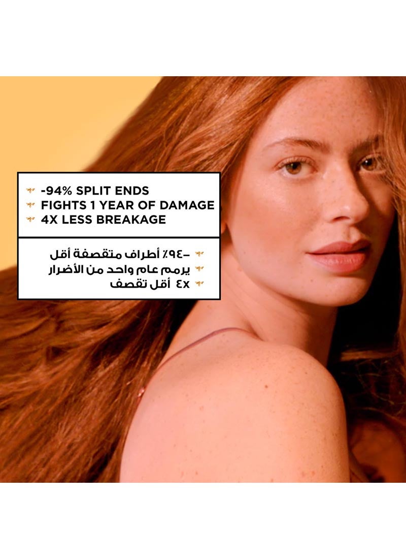 garnier Ultra Doux Honey Treasures Repairing Serum For Damaged Hair And Split Ends With Heat Protection 115ml - Image 2