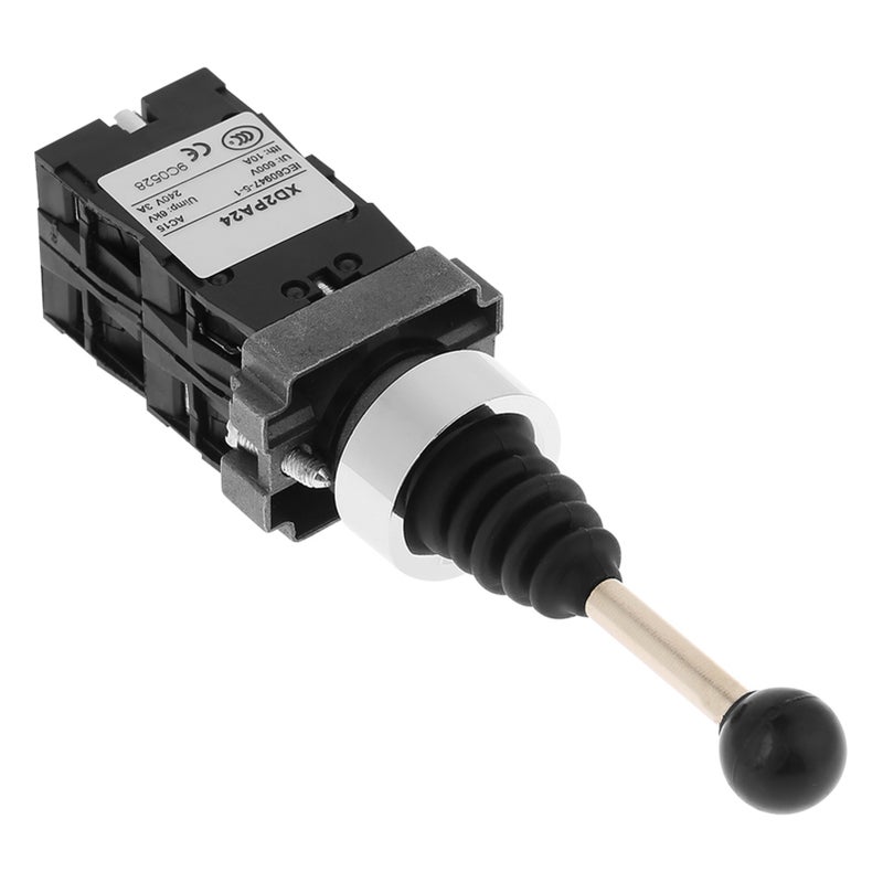 1pc Joystick Controllers Spring Return Switch 4 Position Joy Stick Control Replacement Black - Image 2