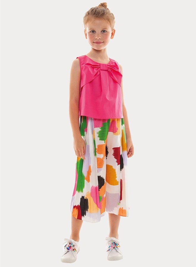 Lia Lea Girl Patterned Trousers - Image 1