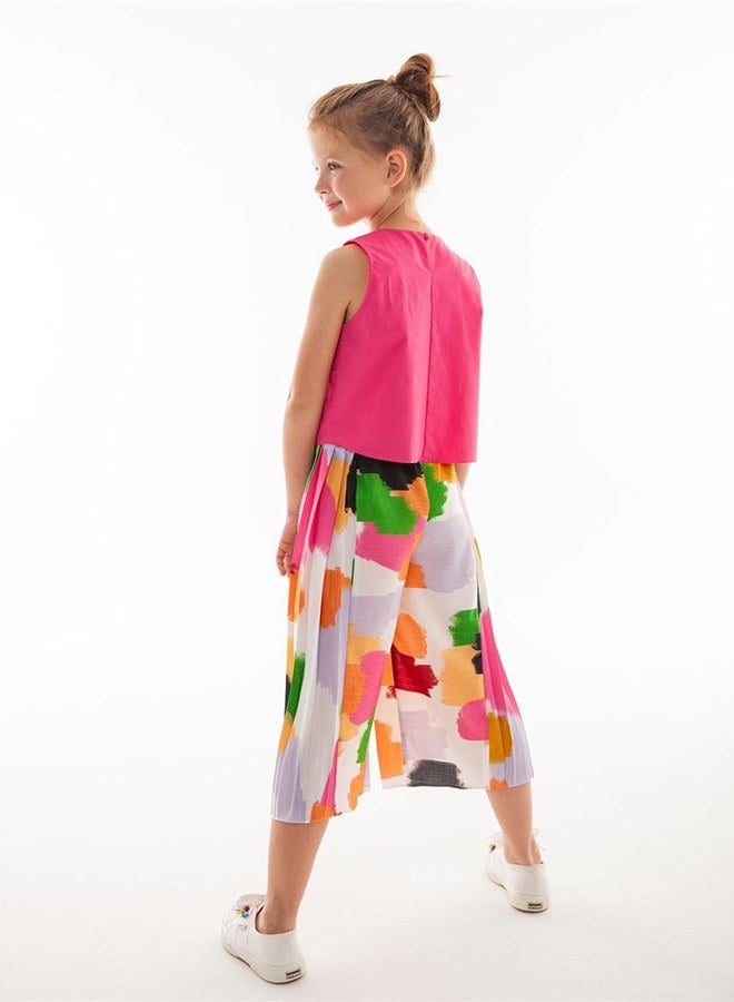 Lia Lea Girl Patterned Trousers - Image 2