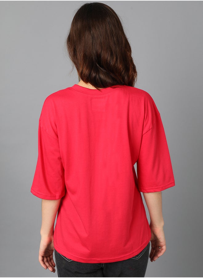 Kotty Slogan Print Short Sleeve Oversized T-Shirt  - Image 5