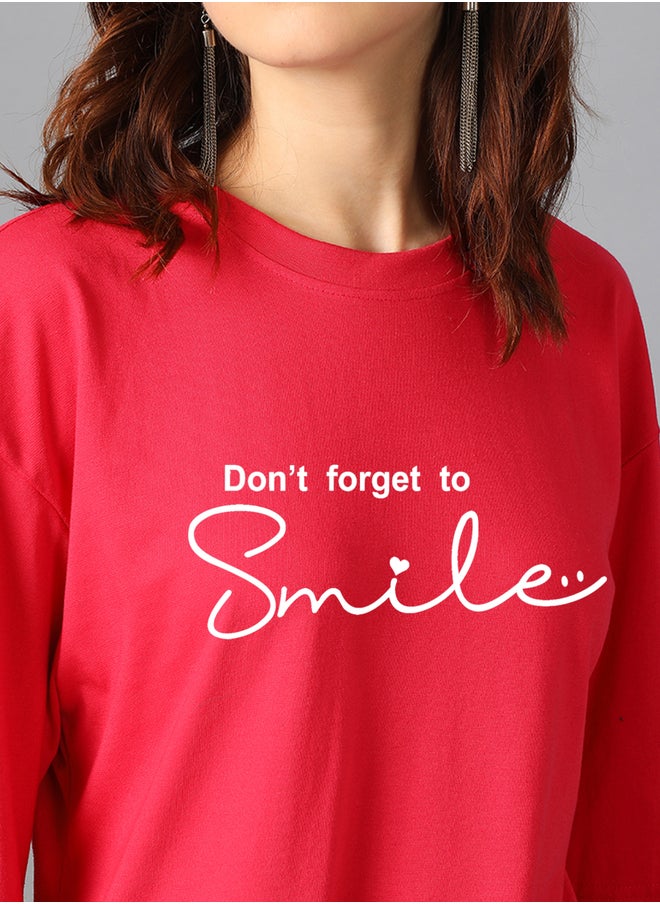 Kotty Slogan Print Short Sleeve Oversized T-Shirt  - Image 2