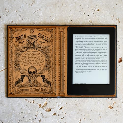 KleverCase Universal Book Cover for eReader Devices with 6 to 7 Inch Screen. Works with Kobo, Nook, Kindle, Sony, Storytel e-Reading Devices and More. (Grimoire Magic) - Image 3