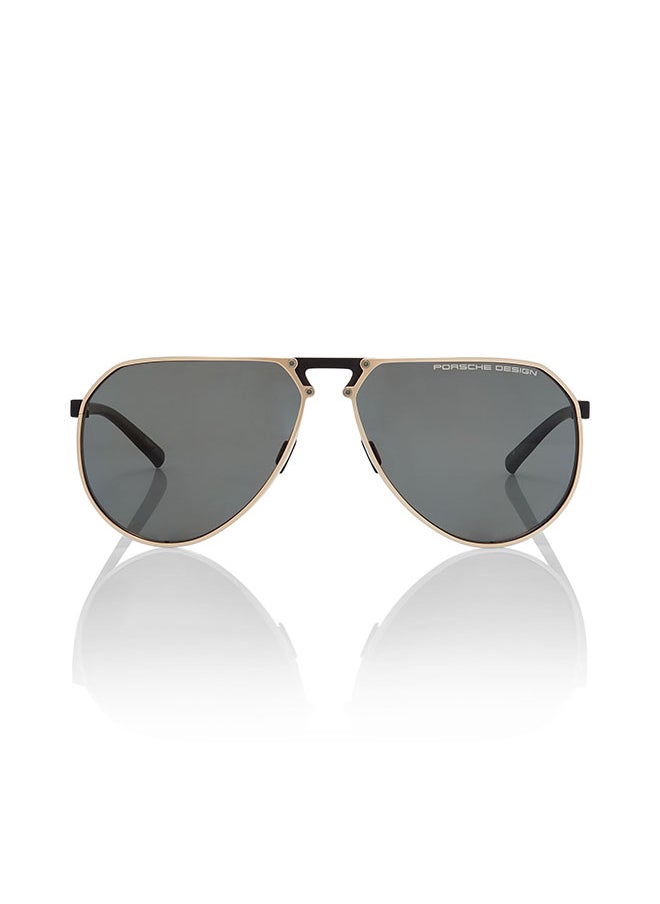 Porsche Design - Men's Polarized Pilot Sunglasses - P8938 C 64 - Lens Size: 64 Mm - Image 1