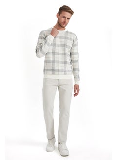 DeFacto Man Tricot Relax Fit Crew Neck Pullover  - Image 2
