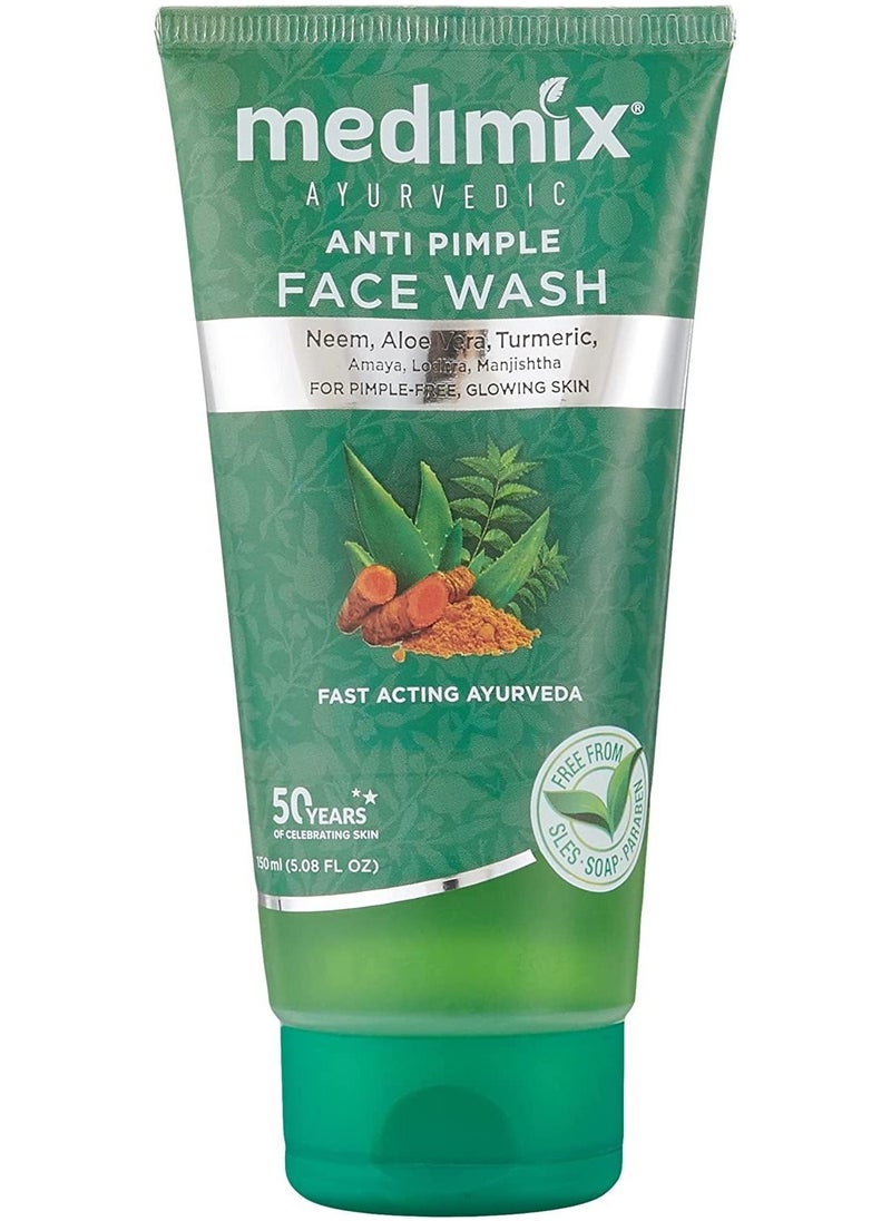 Medimix Ayurvedic Face Wash Essential Herbs 150ml pack of 1  - Image 1