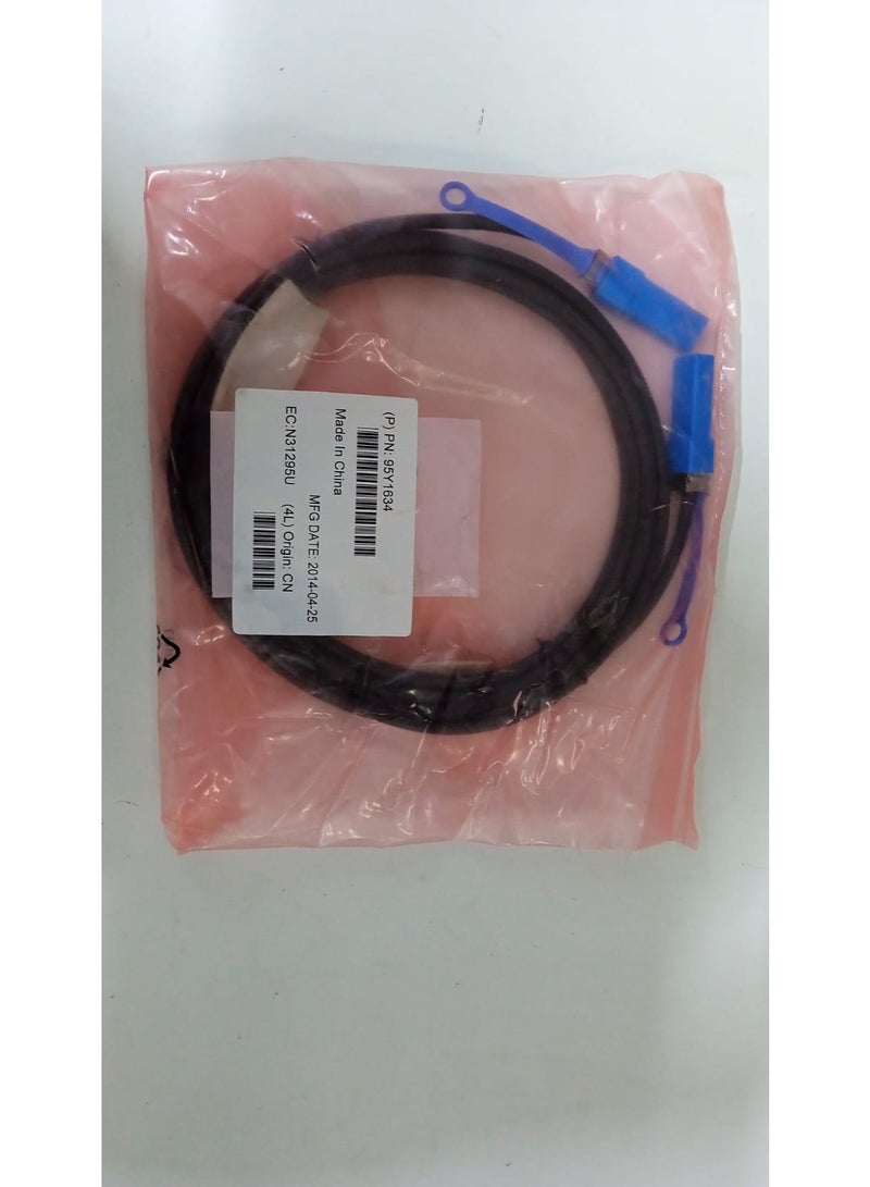 Arabic: كابل توصيل مباشر SFP+ إلى SFP+ نحاسي (DAC) سلبي بسرعة 10 جيجابت - بطول 3 أمتار - Image 1
