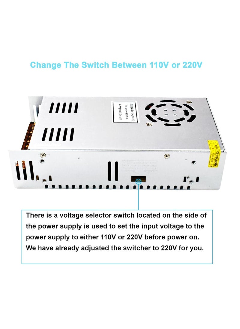 GOMETY - Switching Power Supply 300W 5V 60A Universal Power Supply Unit 110V/220V to 5V Transformer Regulated Power Supply LED Driver AC to DC Converter Adapter for CCTV Radio Computer Monitor - Image 1