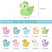 Tindobewan 50 PCS Tiny Ducks Glow in The Dark Mini Resin Ducks Miniature Duck Figures Ornament for Craft Dollhouse SlimeLandscape Home DecorationsLuminous Tiny Ducks 10 Colors - Image 2
