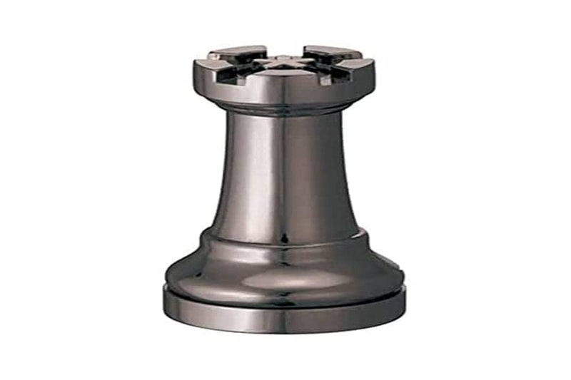 Hanayama Black Cast Puzzle Premium Series ~ Chess Piece Puzzle~ Rook Decorative Product