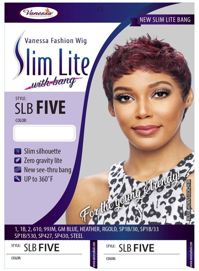 فانيسا شعر مستعار صناعي من فانيسا بتصميم أنيق - SLB FIVE (SP1B/33) - Image 4