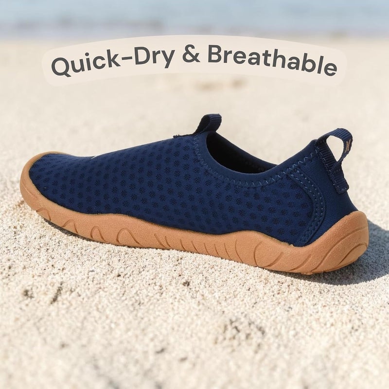 Hurley Kids Water Shoes Quick-Dry Breathable Slip-On Aqua Socks for Boys and Girls with Flexible Sole for Beach, Pool, Splash Pad & Summer Outdoor Play, for Little and Big Kids - Image 3