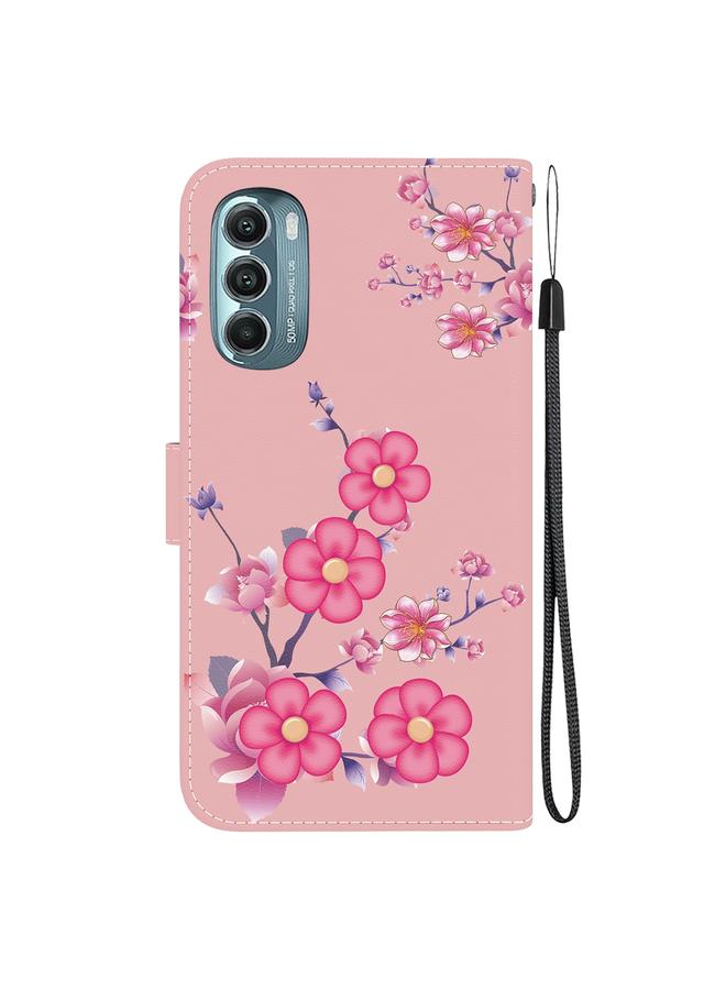 S-TOP Case For Motorola Moto G Stylus 5G 2022 Crystal Texture Colored Drawing Leather Phone Case - Image 3