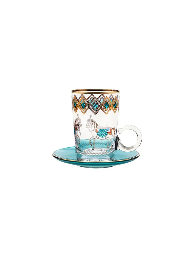 Villeroy & Boch 6-Piece Horse Tiffany Teacups