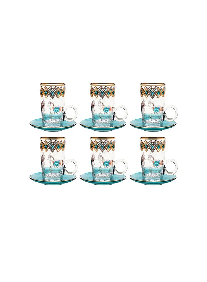 Villeroy & Boch 6-Piece Horse Tiffany Teacups
