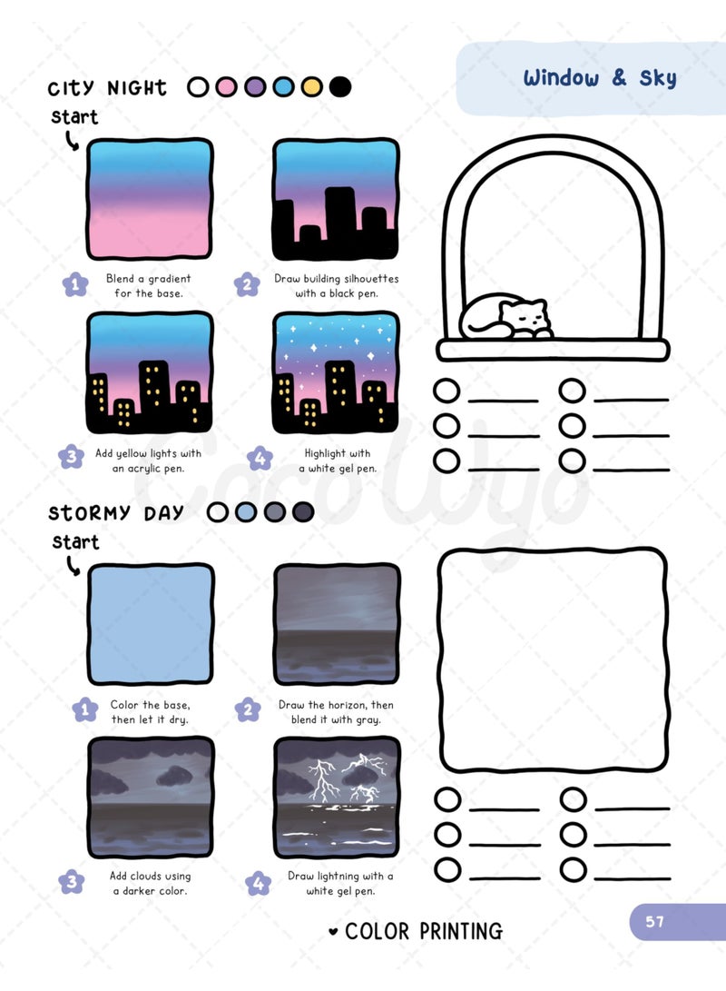 Peachjoy كتاب كيفية رسم الأنماط للبالغين والمراهقين، دليل رسم خطوة بخطوة مع قوام رسومات سهلة، دفتر ممارسة رسم ممتع، صفحات نشاط فني للمبتدئين، 8.5x11 بوصة - Image 5