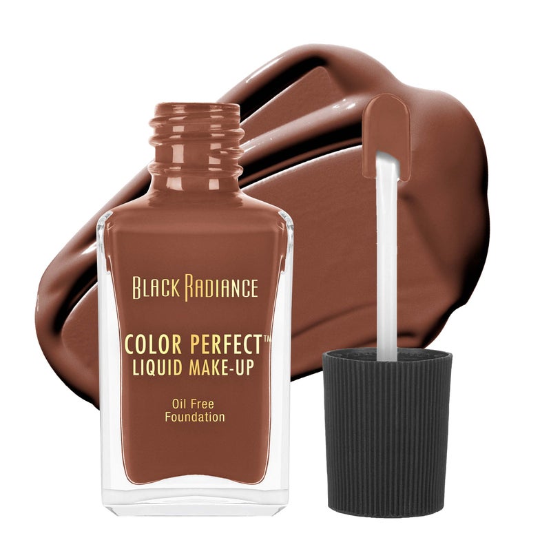 Black Radiance Black Radiance Color Perfect Liquid Full Coverage Foundation Makeup Espresso 1 Fluid Ounce