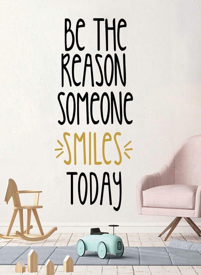 SUPANT Inspirational Wall Decor Quotes for Boy Girl Room-Be The Reason Someone Smiles Today- Decor for Living Room Bedroom Classroom Playroom Nursery Girls Boys Room Wall Decals Decorations - Image 5