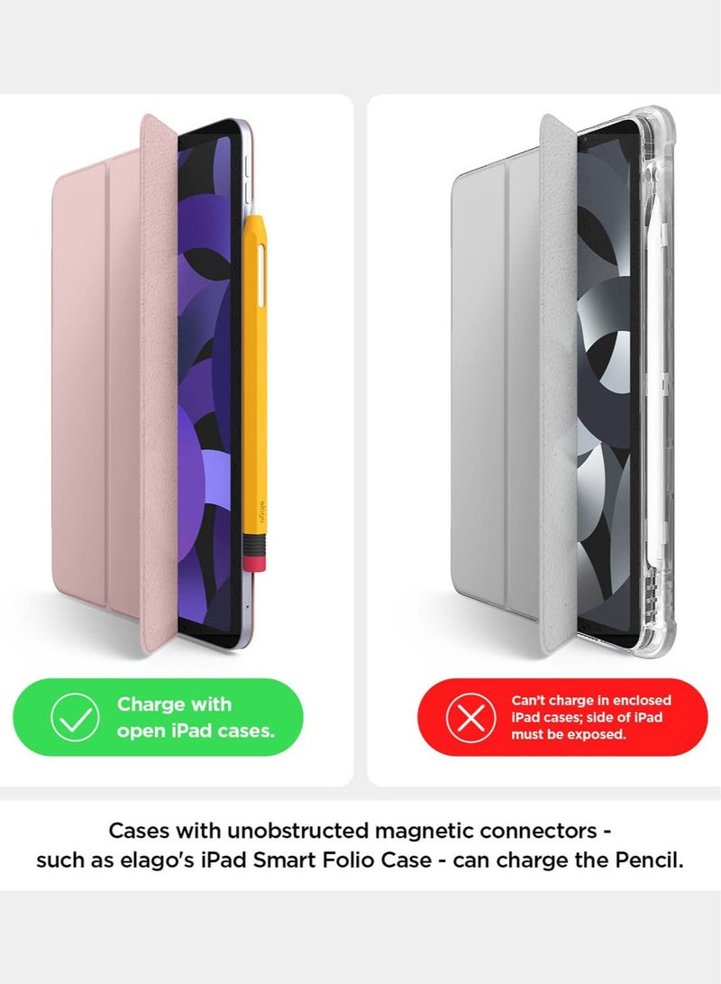 Elago Classic Pencil Case Cover for Apple Pencil 2nd Generation Sleeve, Classic Design, with Magnetic Charging and Double Tap - White - Image 5