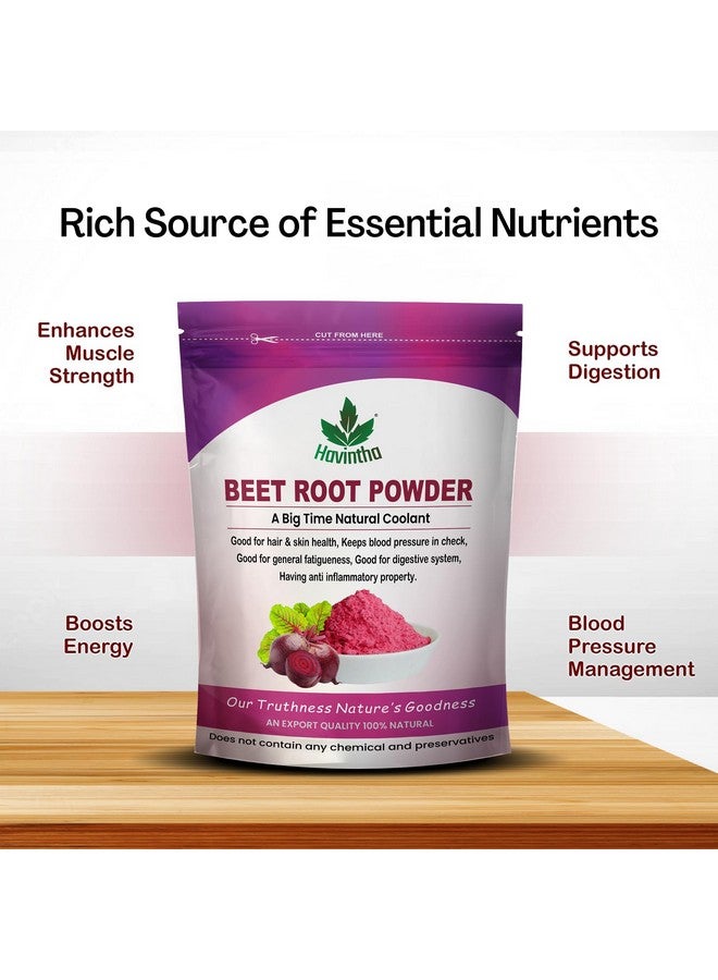 Havintha Natural Beet root Powder For Drinking Supplement | Organic Beetroot Powder For Nourish Your Skin | Help in Heart Health - 227 gm - Image 5