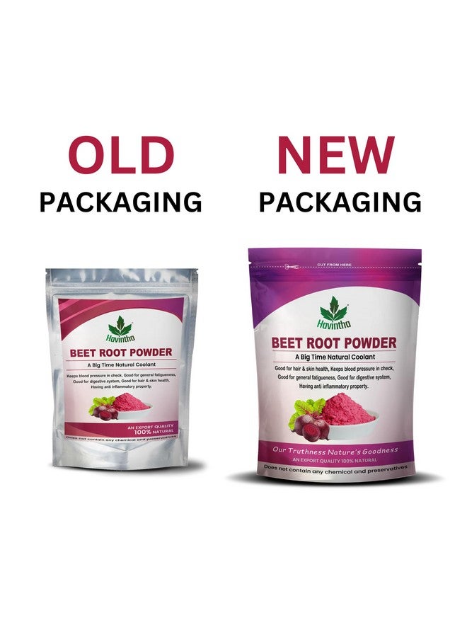 Havintha Natural Beet root Powder For Drinking Supplement | Organic Beetroot Powder For Nourish Your Skin | Help in Heart Health - 227 gm - Image 2