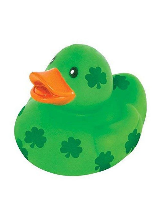 amscan St. Patrick's Day Duck Toy 1 Pc, 2 1/2" x 1 1/2", Green - Image 2