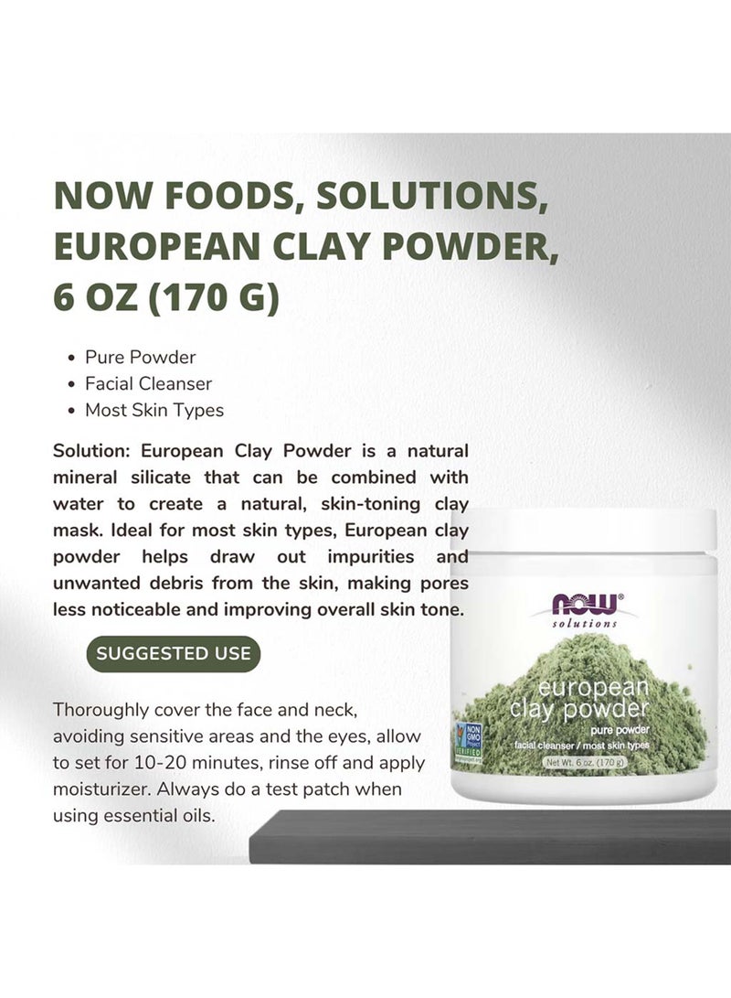 ناو فودز مسحوق الطين الأوروبي - Image 4