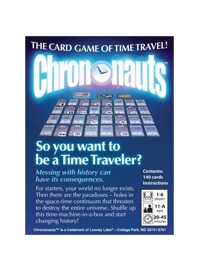 Looney Labs Looney Labs Chrononauts Card Game - Time-Travel Adventure for 1-6 Players  - Image 3