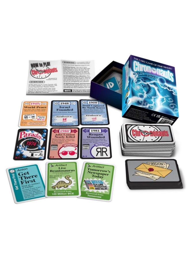 Looney Labs Looney Labs Chrononauts Card Game - Time-Travel Adventure for 1-6 Players  - Image 2