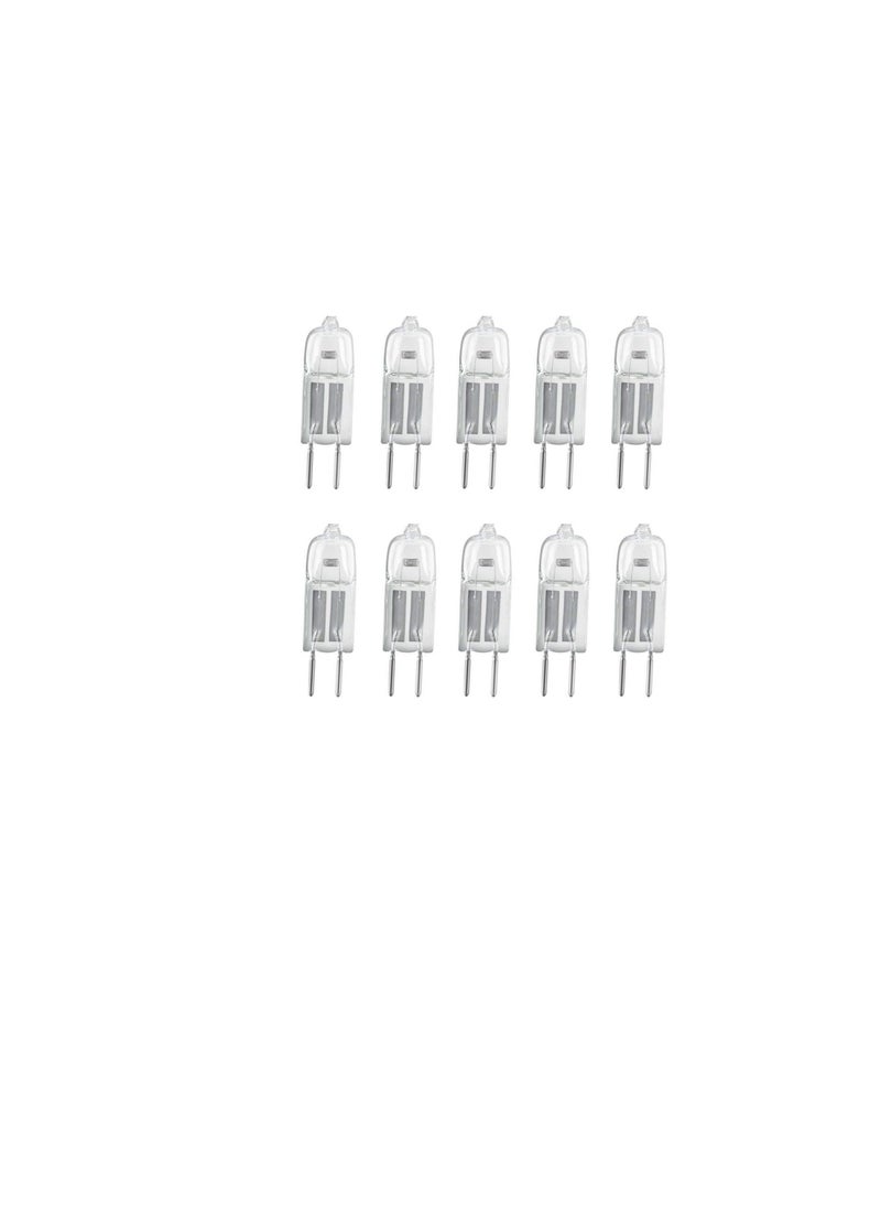 Osram Osram Capsule Lamp Halogen Bulb 12V 20W Warm White Bi Pin G4 for Accent Lights, Under Cabinet Puck Lamp, Chandeliers, Track Lighting Pack of 10, Yellow, 10PCS12V20W  - Image 2