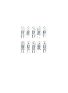 Osram Osram Capsule Lamp Halogen Bulb 12V 20W Warm White Bi Pin G4 for Accent Lights, Under Cabinet Puck Lamp, Chandeliers, Track Lighting Pack of 10, Yellow, 10PCS12V20W  - Image 1