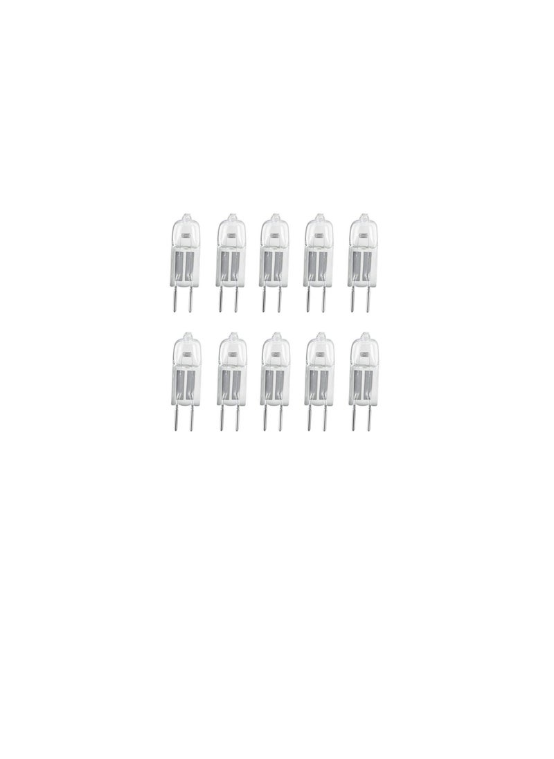 Osram Osram Capsule Lamp Halogen Bulb 12V 20W Warm White Bi Pin G4 for Accent Lights, Under Cabinet Puck Lamp, Chandeliers, Track Lighting Pack of 10, Yellow, 10PCS12V20W  - Image 1