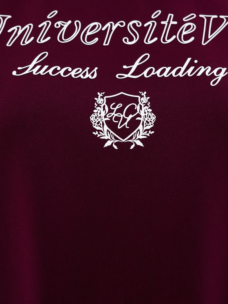 Lichi Loose sweatshirt with large lettering