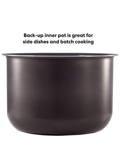 INSTANT Instant Pot Ceramic Inner Slow Cooking Pot 6-Qt, Non-Stick Coated Interior, Rice Cooker  - Image 4
