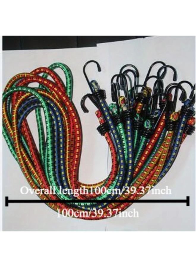 Random Color 3pcs Double Hook Luggage Seat Belts for Car Rear Seat and Trunk - Image 3