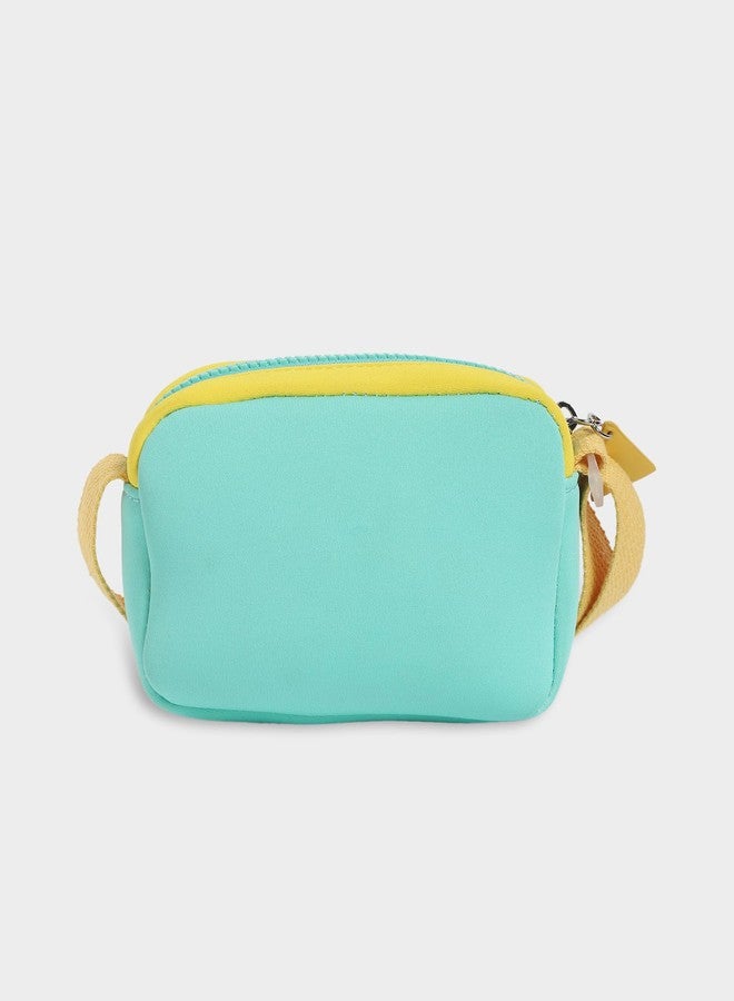 Mi Arcus Solid Colour Block Side Stylish Mini Sling Bag - Fashionable Travel Bag for Baby Girls (2+ Years) - Image 5