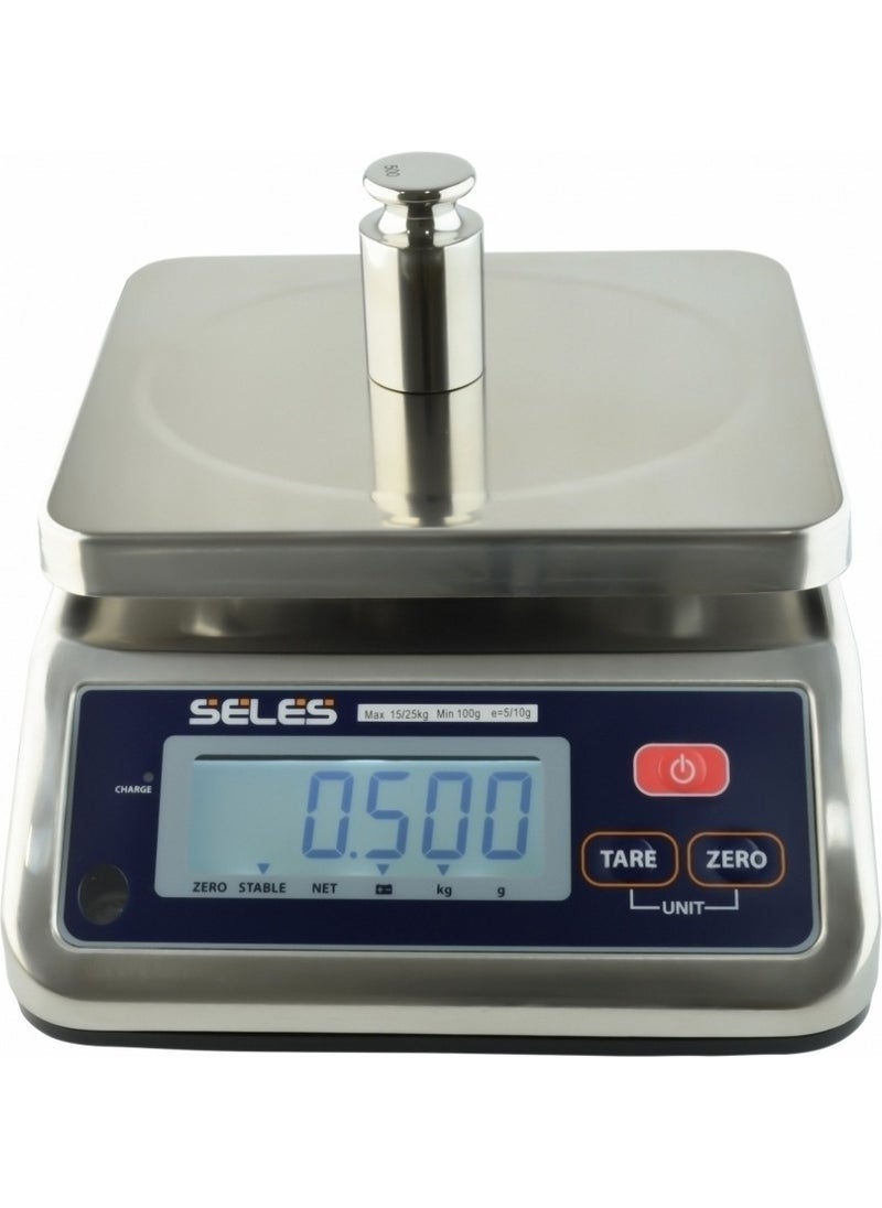 Seles - S29 25 Kg. Liquid Protected Weighing Scale - Image 1