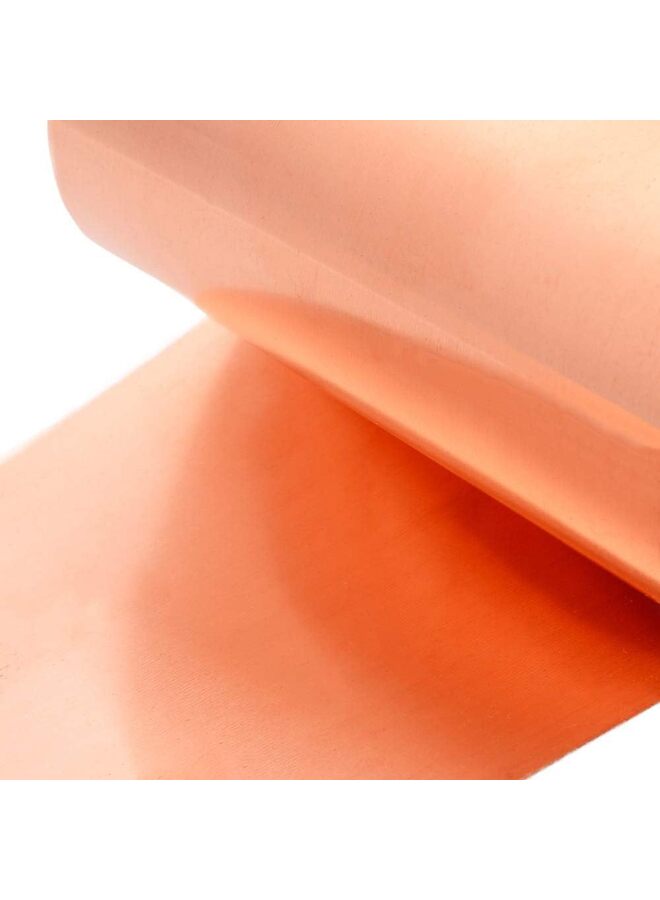 Copper Sheet Coil High Purity Pure Copper Copper Metal Sheet Foil Sheet Suitable for a variety of house repairs and DIY projects(0.2 100 1000)  - Image 4