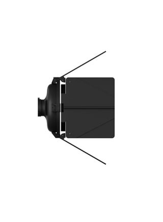 Aputure F10 Barn Doors – 8‑Leaf Aluminum Light Control with Reflector Dish & Safety Cable, for F10 Fresnel & Bowens-Mount LED Lights