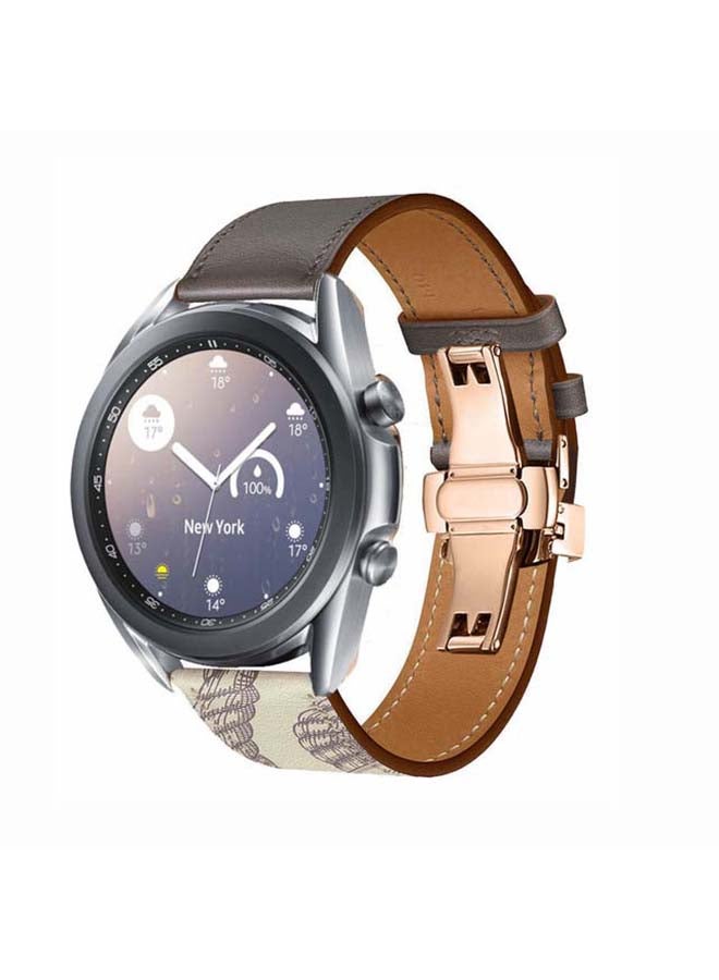 Perfii Replacement Band For Samsung Galaxy Watch3 Grey Beton - Image 2