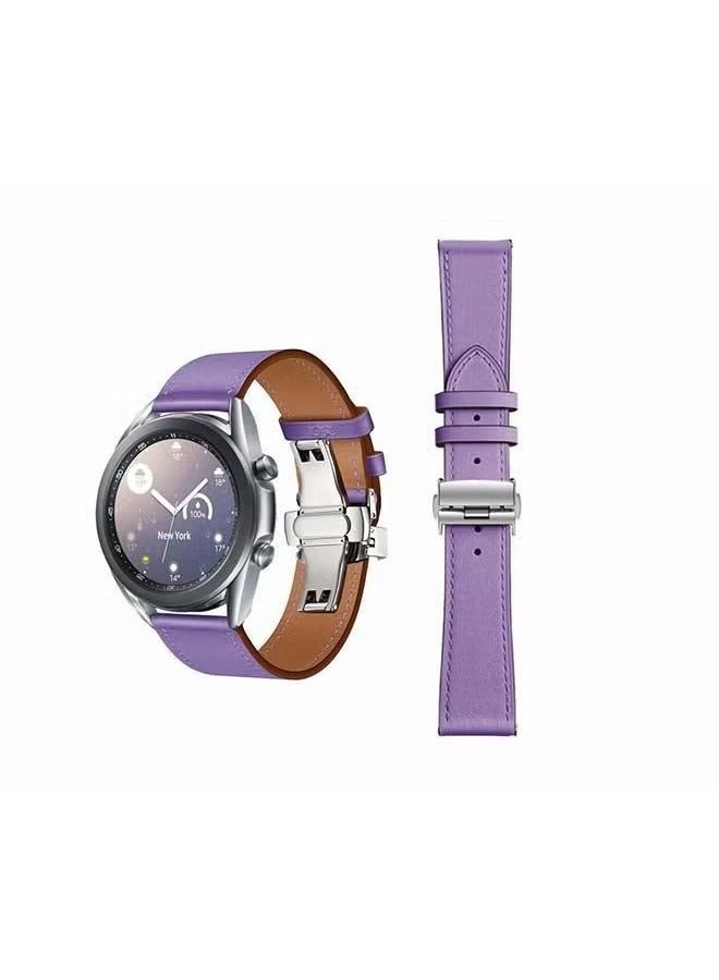 vesus Replacement Band for Samsung Galaxy Watch3 Light Purple